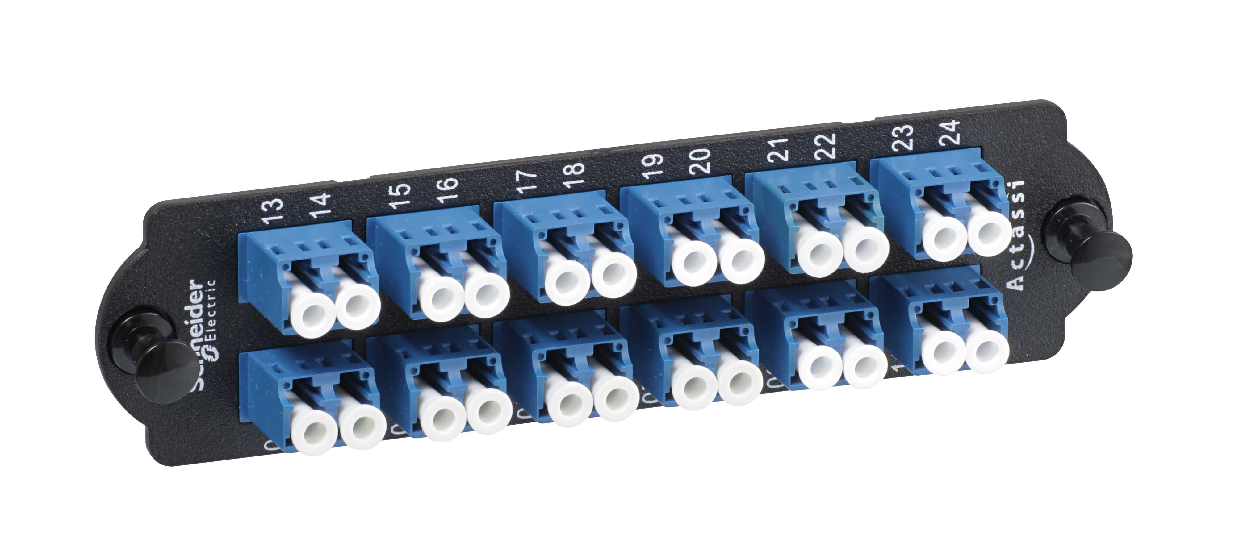Schneider Electric - HD adapterplate med 6 LC DX MM