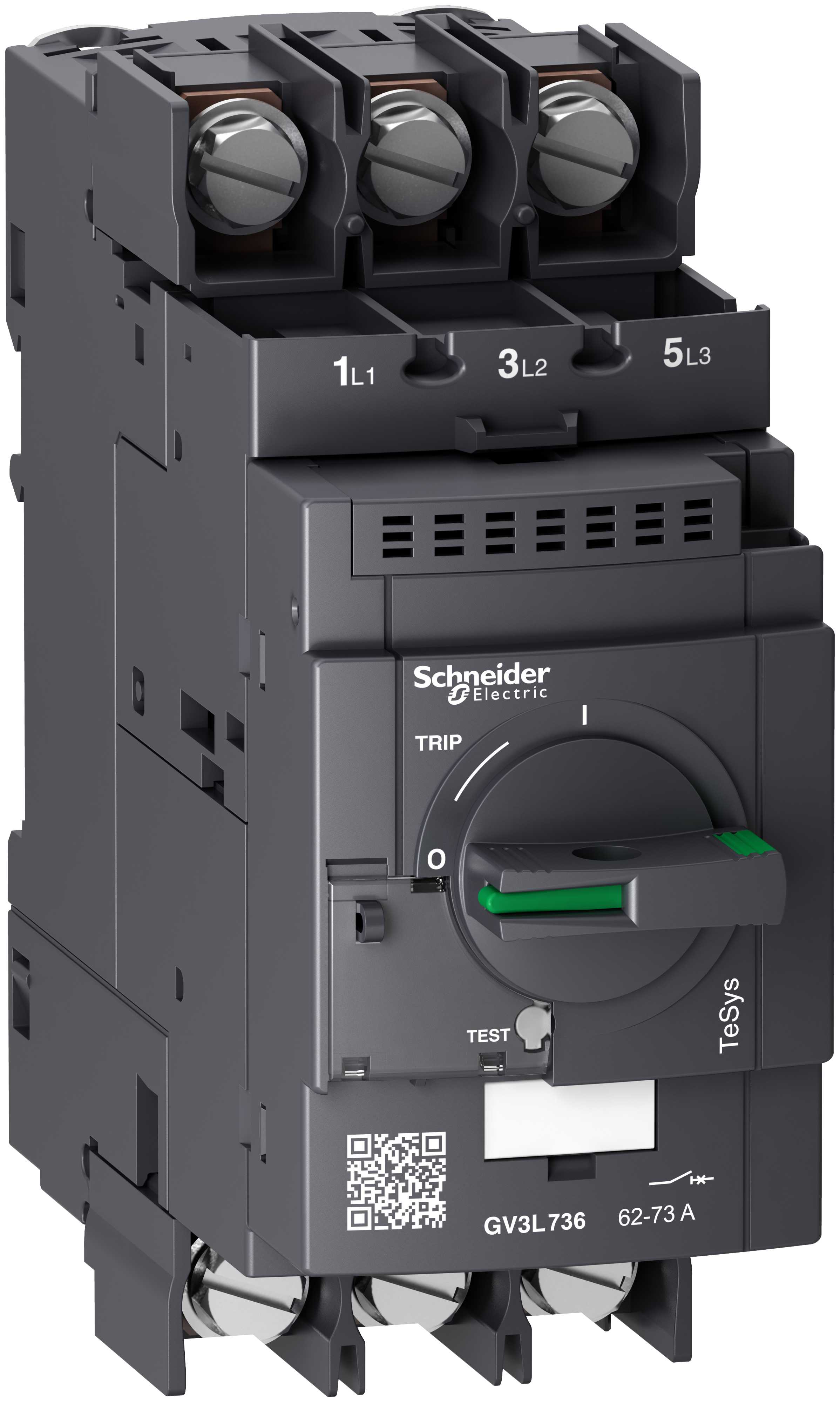Schneider Electric - GV3L Motor Motorvernbryter magnetisk73A EverLink
