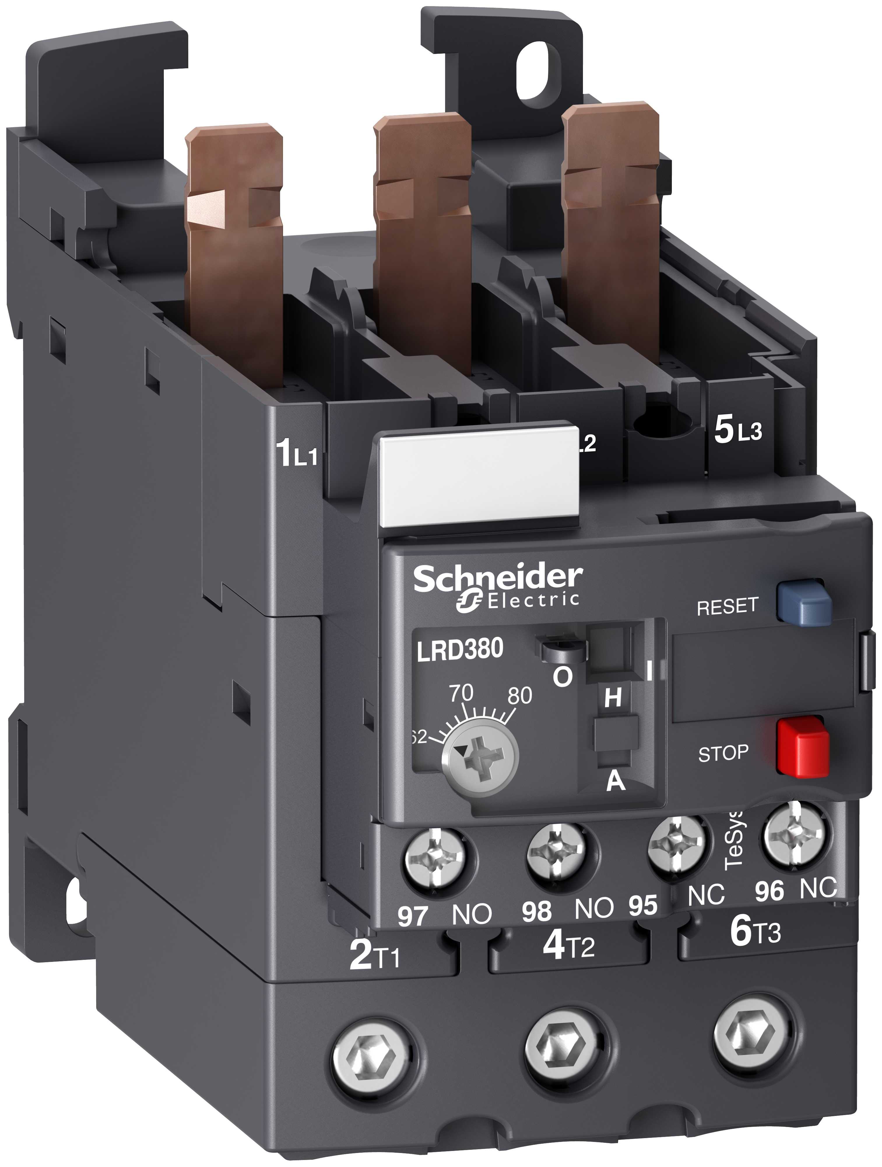 Schneider Electric - Termisk relé 62-80A KL10A EverLink/skru