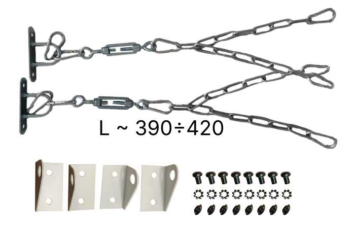 Glamox - C52-S CHAIN SUSPENSION SET