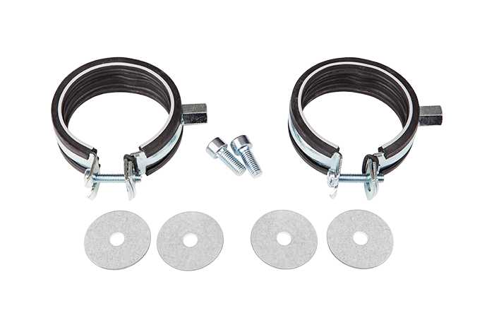 Glamox - C52-S MNT BRACKET FOR  TUBE SUSP 45-53MM (2PCS)