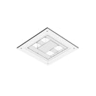 Glamox - i85 WB RECESSING FRAME Z WHITE