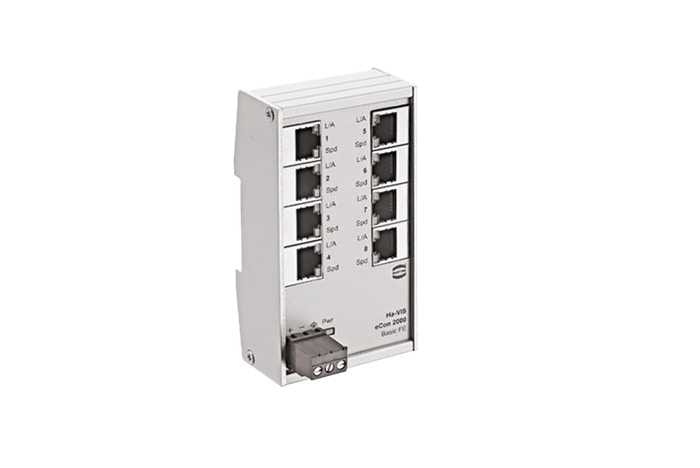 Glamox - LMS E2D IND SWITCH 8-PORT