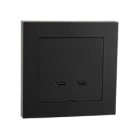 SG Armaturen - USB 2XC LADER 60W IF SORT