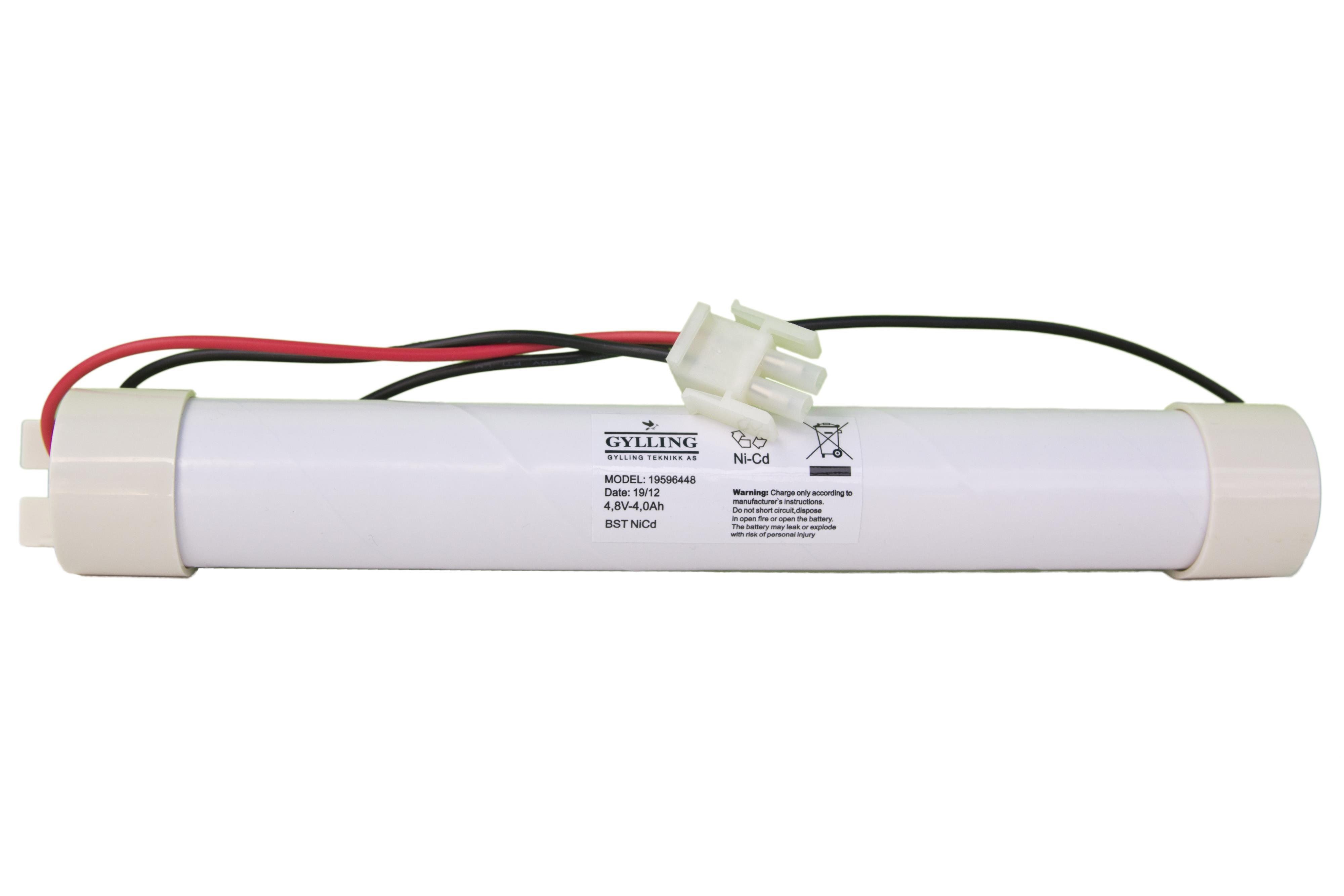 Gylling teknikk - 19596448 BST 4.8V 4.0Ah NiCd