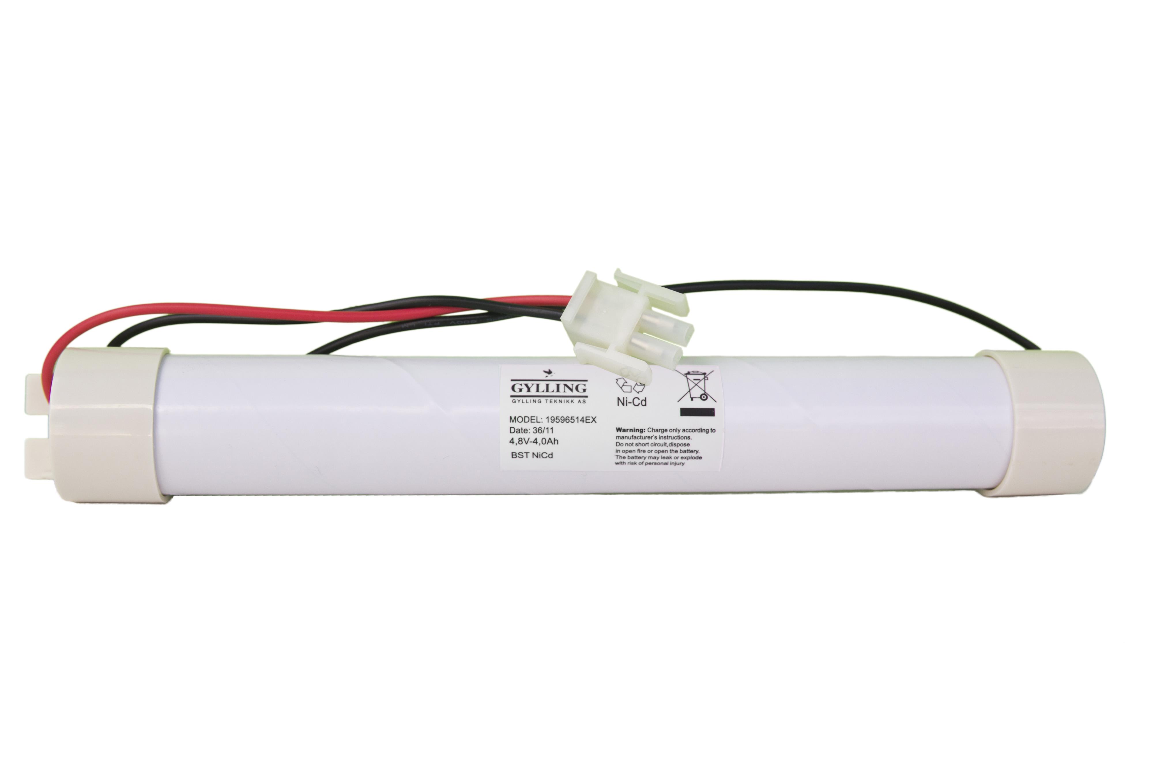 Gylling teknikk - 19596514 BST EX 4.8V 4.0Ah Ni