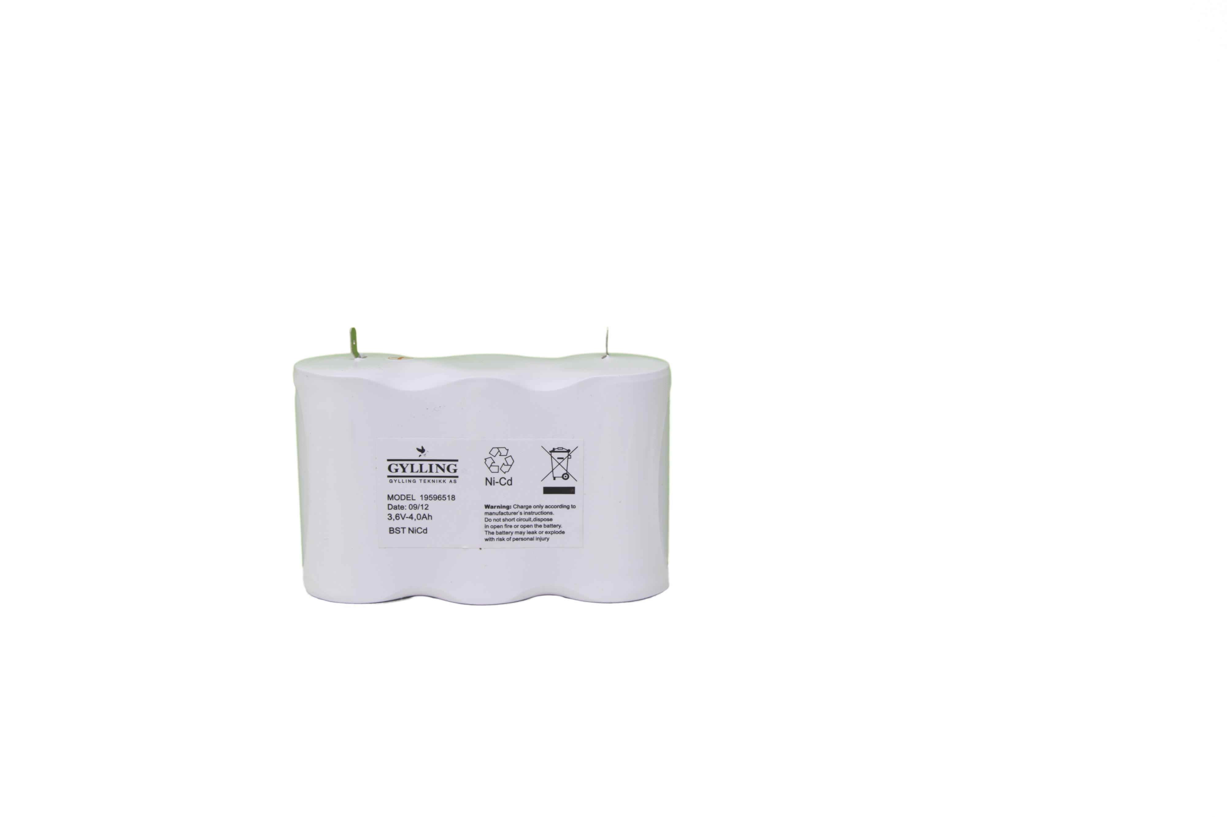 Gylling teknikk - 19596518 BST 3.6V 4.0Ah NiCd
