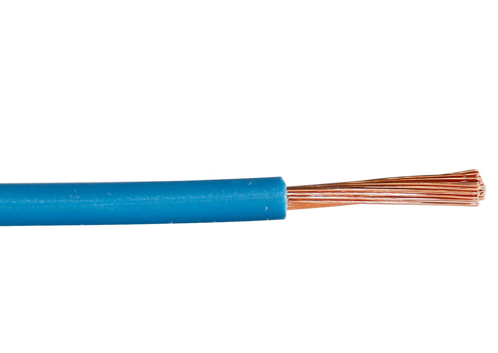 Elis Elektro AS - H07 Z-K 10 mm² Lysblå Halogenfri 100m