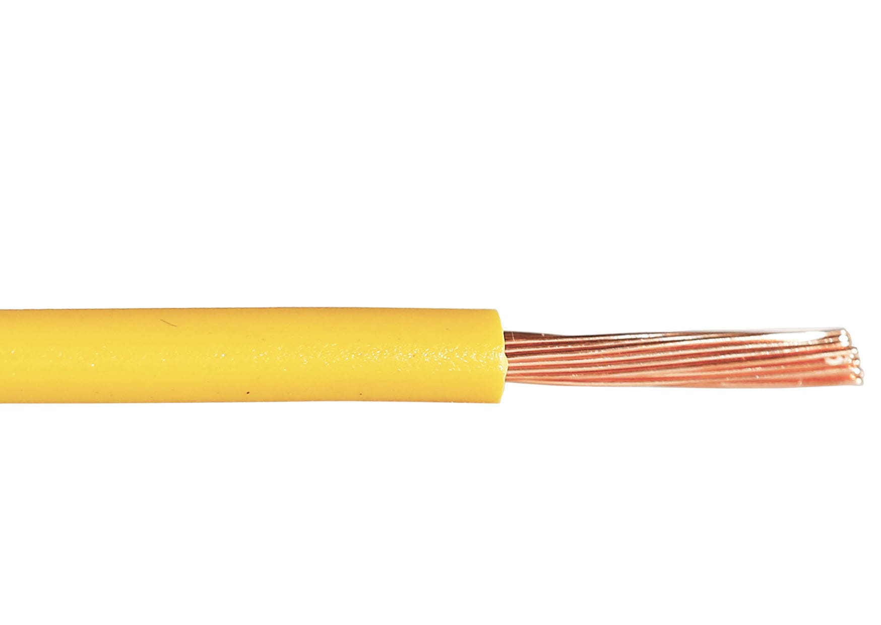 Elis Elektro AS - H05 Z-K 0,75 mm² Gul Halogenfri 100m