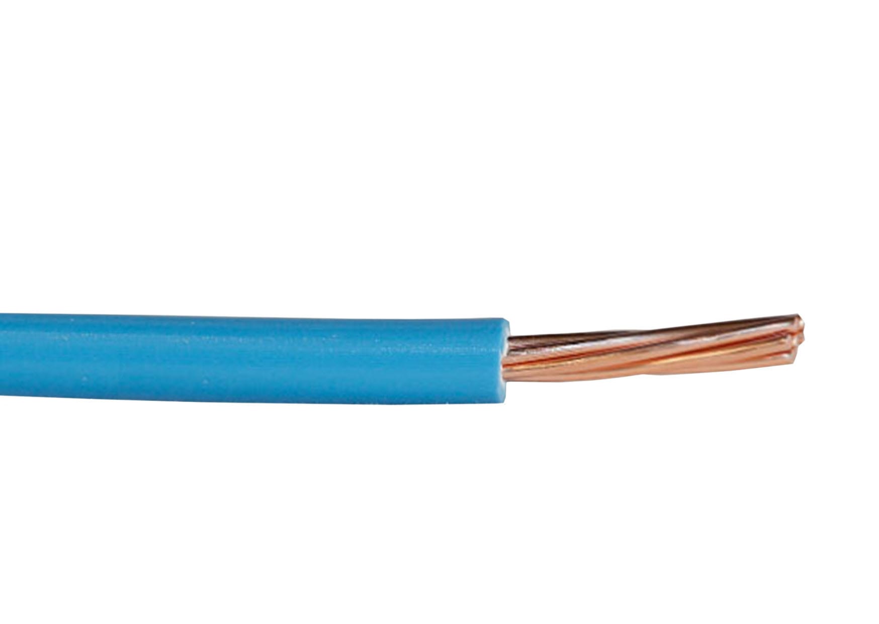 Amo Spesialkabel - H07 V-R  2,5 mm² Lysblå 100m