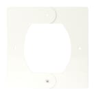 MP Bolagen - Takkrage MP-Duo basprofil Hvit MP-U083V