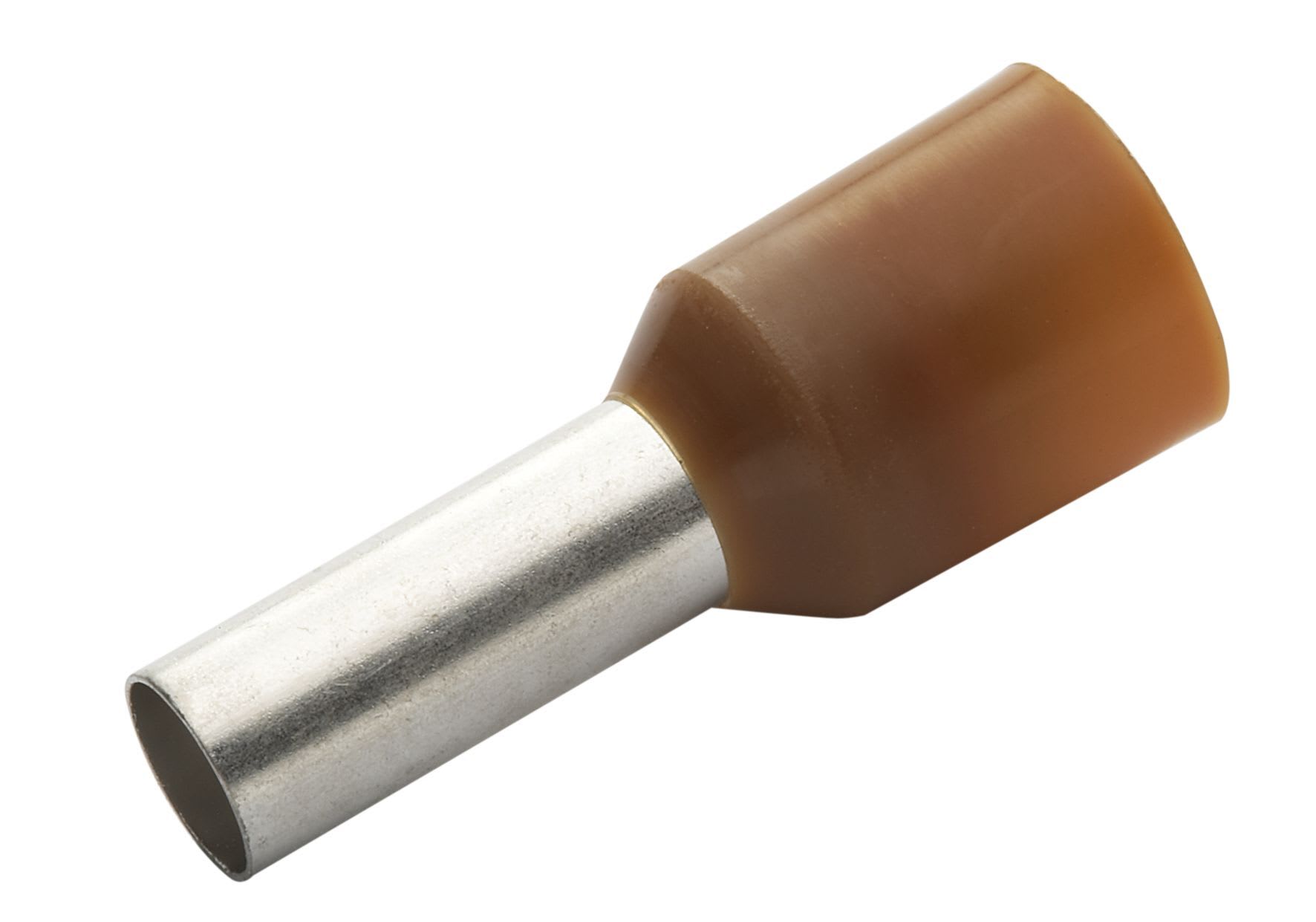 TradeForce - ENDEHYLSE 10mm²/L=12mm BRUN PK100 - 50008