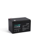TradeForce - AGM BLYBATTERI 12V 12aH FASTON 4.8, V0 - 80004
