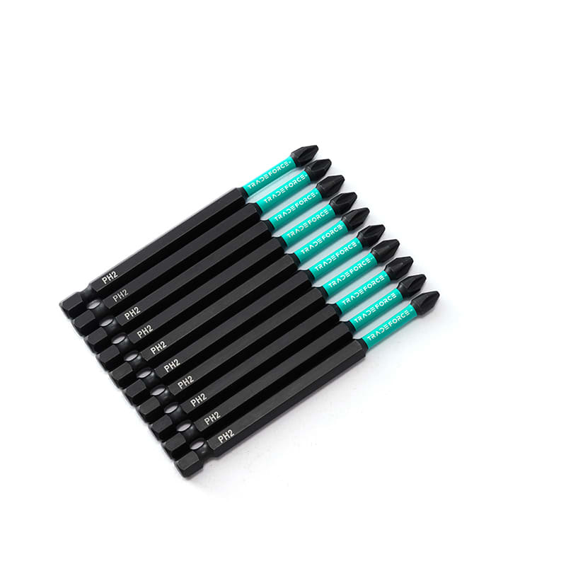 TradeForce - BITSSETT 10PK PH2 L=100 mm - 21217