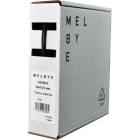 Melbye - Krympeslange m/lim Sort 3-1mm