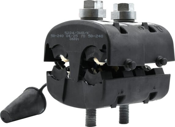 Melbye - Isolert piggklemme m/momentskrue for EX hengeledning 50-241/50-241mm²