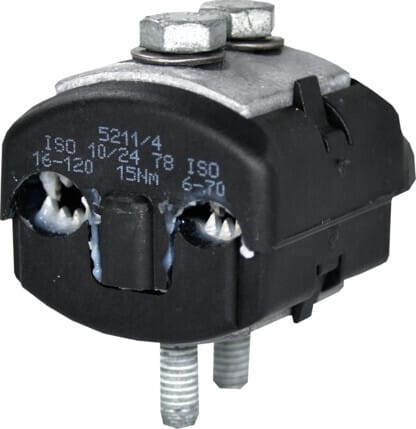 Melbye - Isolert piggklemme u/momentskrue for EX hengeledning 25-95/6-70mm