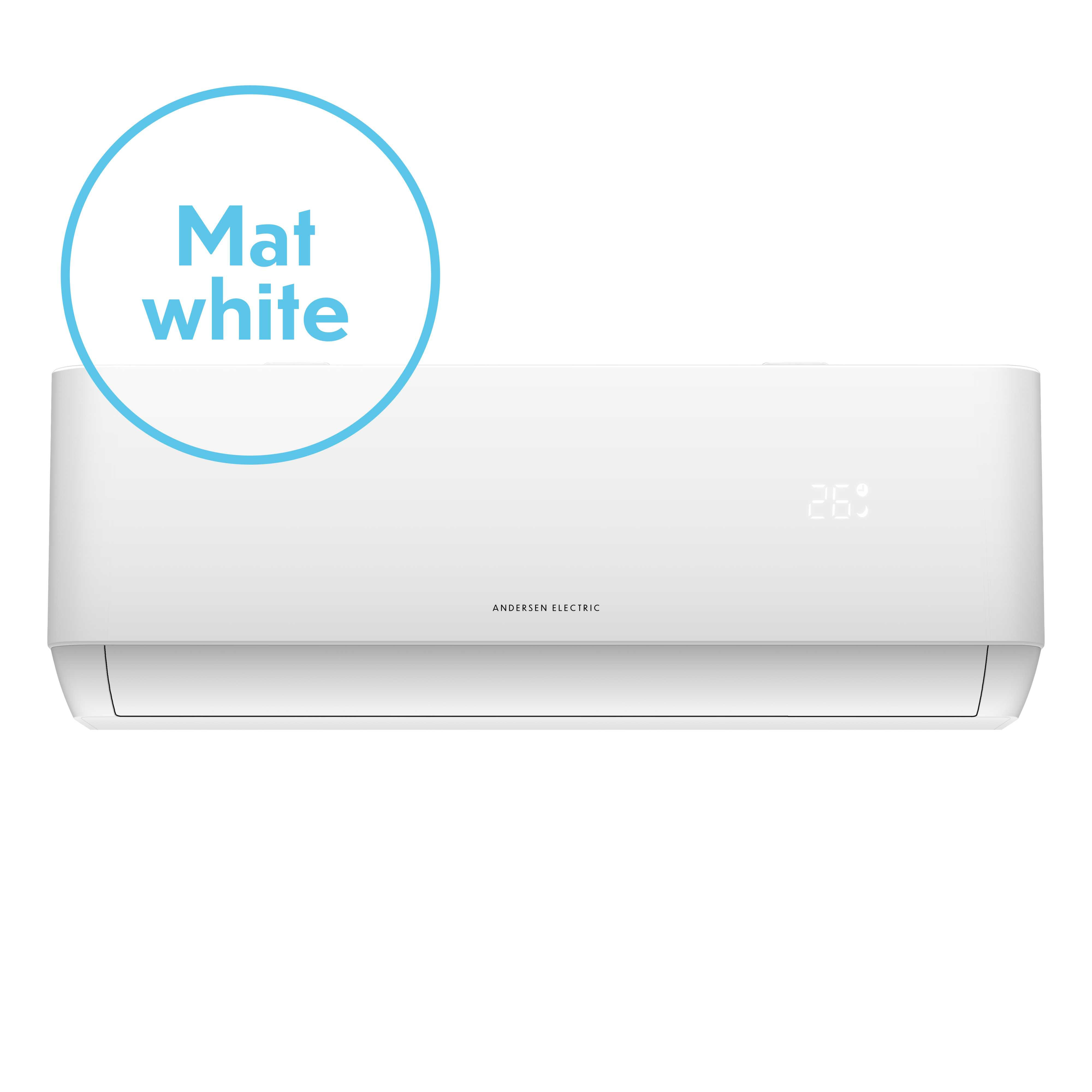 Klimabrands Norge AS - AE Mat Pro 9 - 4kW - innedel Varmepumpe Singel split-unit