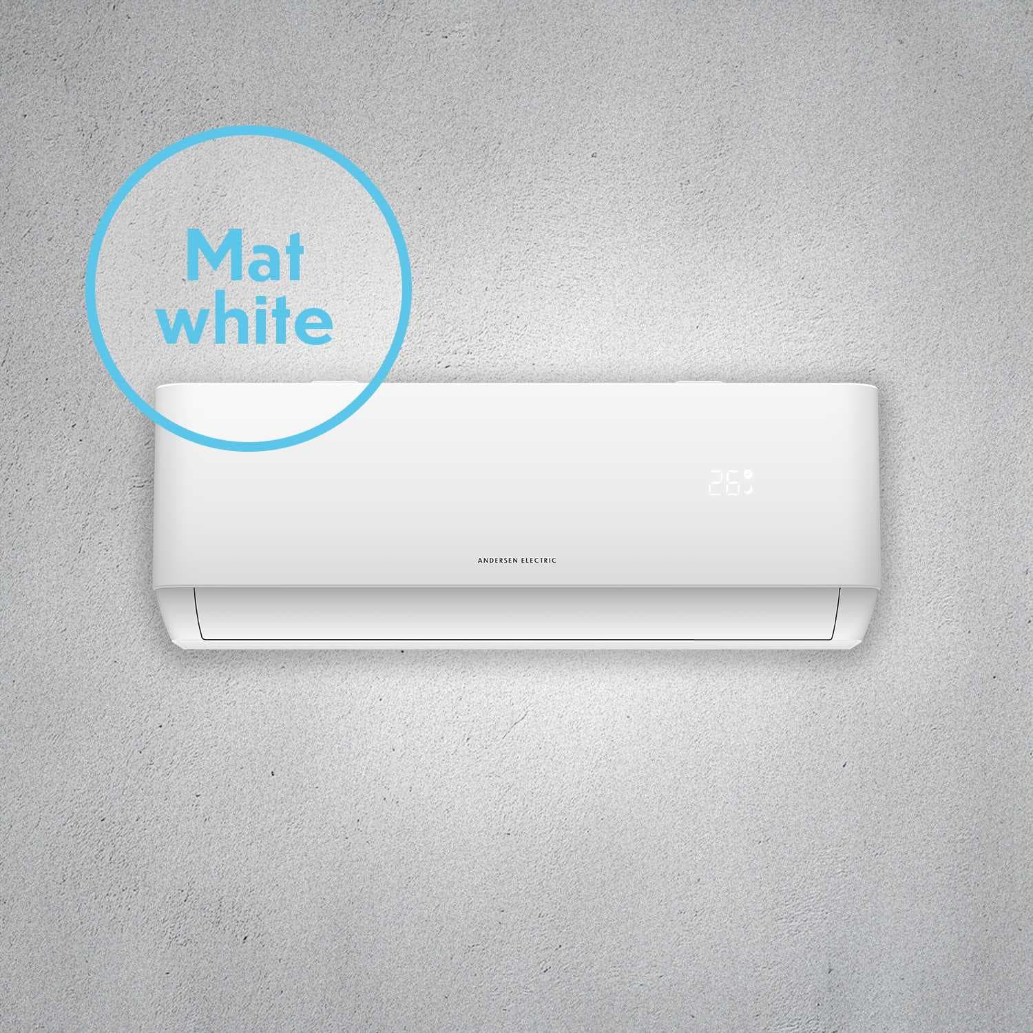 Klimabrands Norge AS - AE Mat Pro 12 - 4,9kW - inned Varmepumpe Singel split-unit