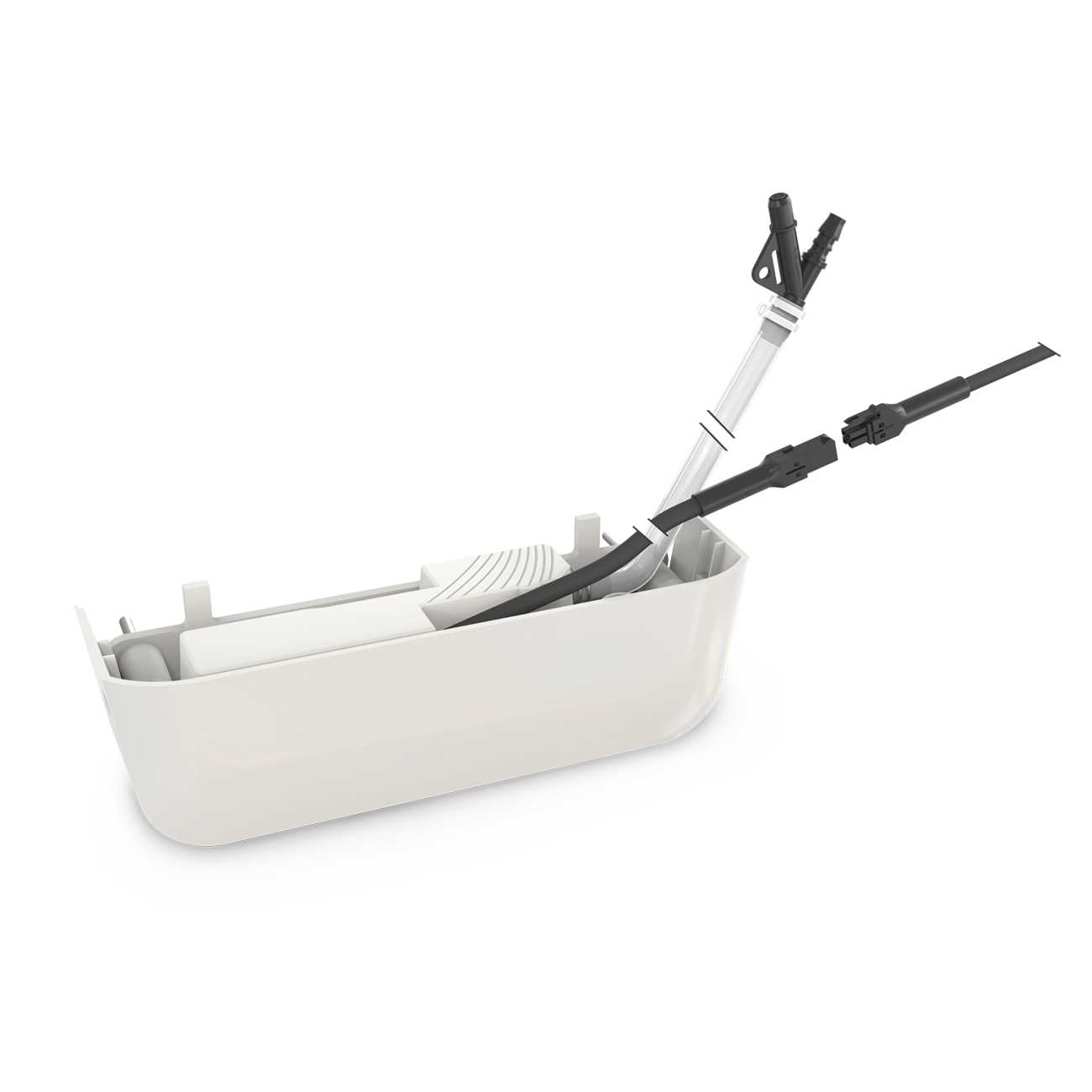 Grøntklima AS - Veggjennomføring, Trolleflex 350mm, Ø63mm, 2 x mut. og skum