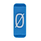 ABB Electrification - Utvendig merkesystem for kabelskap, blått skilt Ø, pose a 10 stk. blå bakgrunn hvit skrift