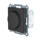 PLEJD - Vridimmer SA 1-2pol 300VA antrasit mesh