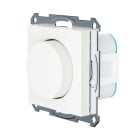 PLEJD - Vridimmer AW hvit 1-2pol 300VA mesh