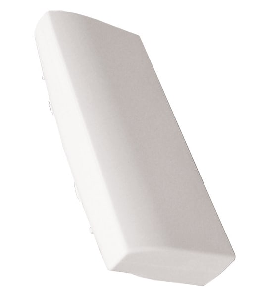 Legrand - Logix endestykke 190x50, Polarhvitt