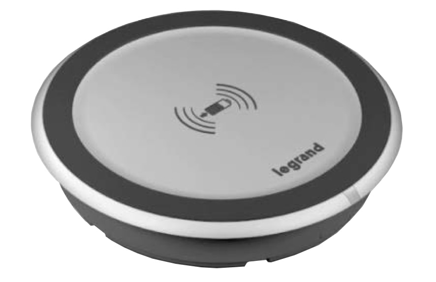 Legrand - Induksjonslader 1000 mA. For nedfelling, rund.