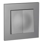 Elko - ELKO Plus bryter innfelt 5 Alu