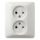 Elko - 1051 L I stikk 12/48V innfelt Polarhvit