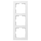 Elko - Plus ramme 3-hull kombinasjonsplate Polarhvit