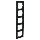 Elko - Plus ramme 5-hull Sort