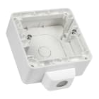 Elko - RS16 / L889 Enkel kappe m/strekkavlaster. Polarhvit