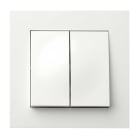 Elko - ELKO Plus bryter innfelt 6-6 Polarhvit