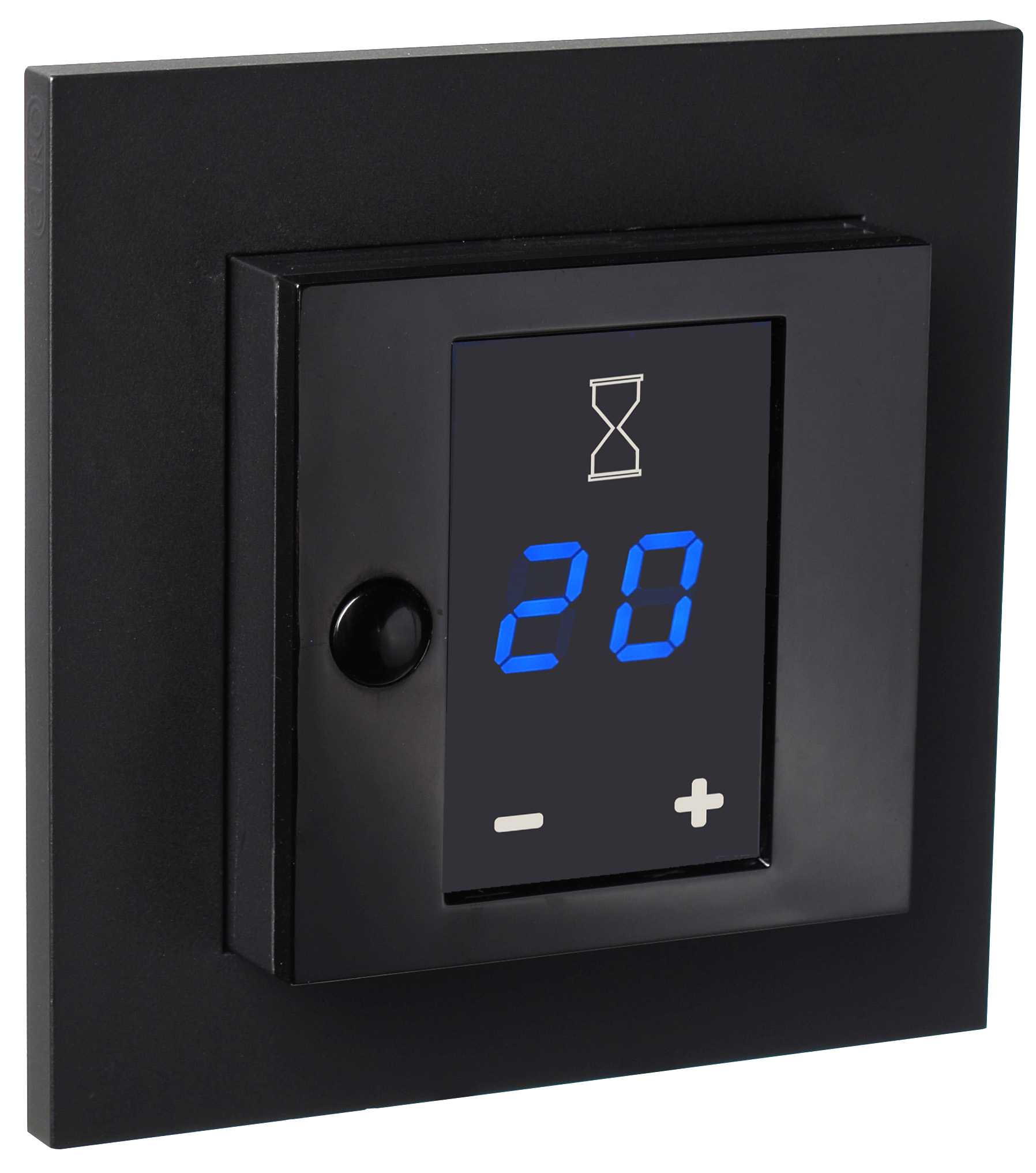 Elko - Plus displ tidsbryter 16A Sort