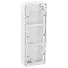 Elko - RS16 / L890 Trippel påveggskappe 33mm Polarhvit