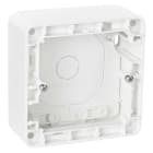 Elko - RS16 / L889 Enkel påveggskapp 33mm Polarhvit