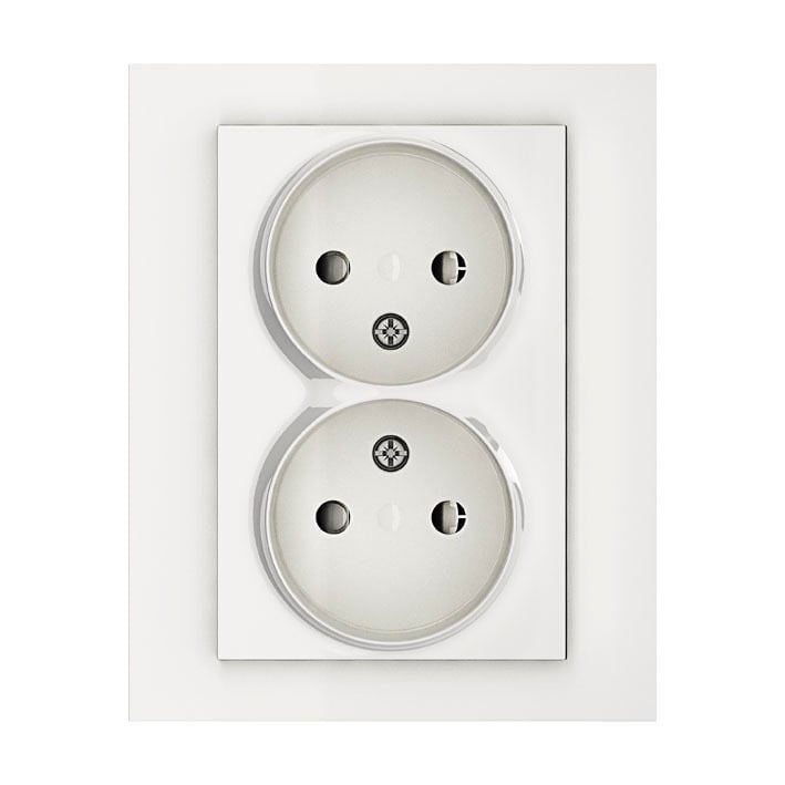 Elko - ELKO Plus Dobbel rehabstikk u/jord Polarhvit