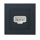 Elko - Plus DCL vegguttak+plugg sort