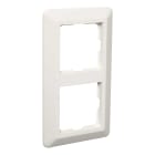 Elko - L3027 Kombinasjonsplate2 90mm Polarhvit