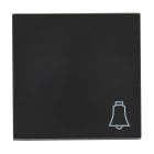 Elko - Plus vippe m/klokkesymbol Sort