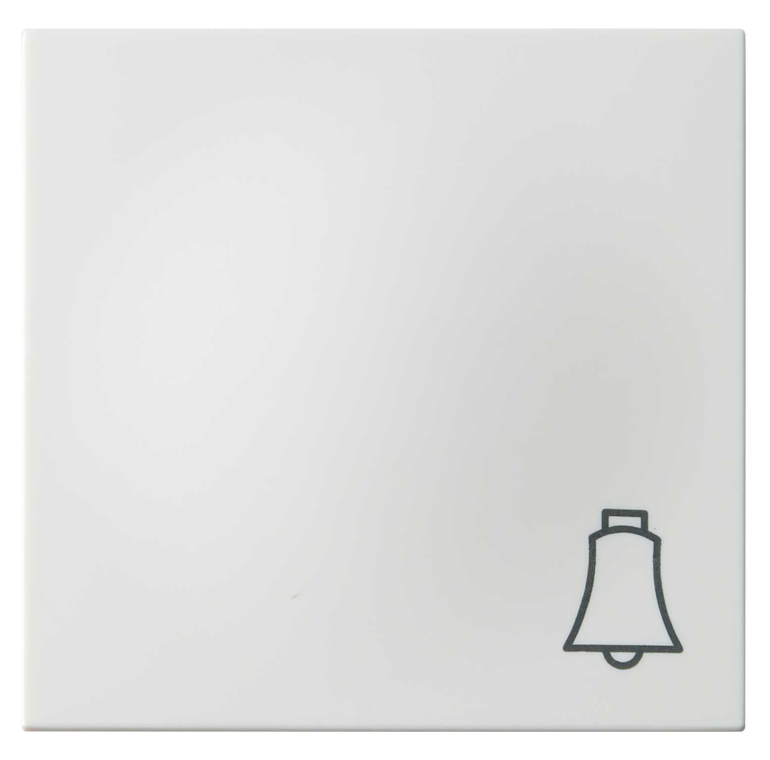 Elko - Plus vippe m/klokkesymbol Polarhvit