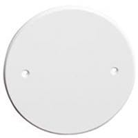 Elko - Påvegglokk 1 hull tett Polarhvit