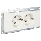 Elko - S1092 PT stikk m/jord Polarhvit