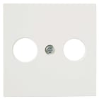 Elko - Sentralplate L433 Antenne/radio/tv Polarhvit