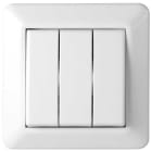 Elko - RS16/1+1+1 I bryter Polarhvit