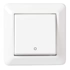 Elko - RS16/2 Innfelt bryter Polarhvit