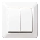 Elko - RS16/6-6 Innfelt bryter Polarhvit