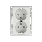 Elko - ELKO Plus option dobbel stikk Polarhvit